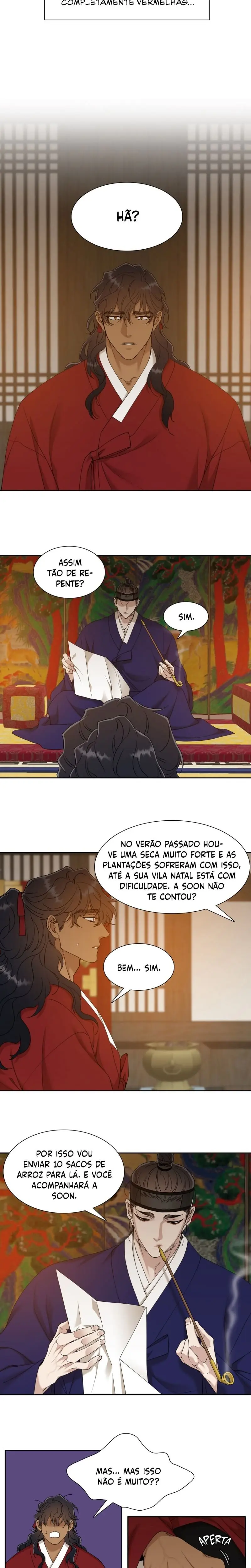 Pegadas De Tigre Sobre a Neve – Capítulo 44 Yaoi – Página 5