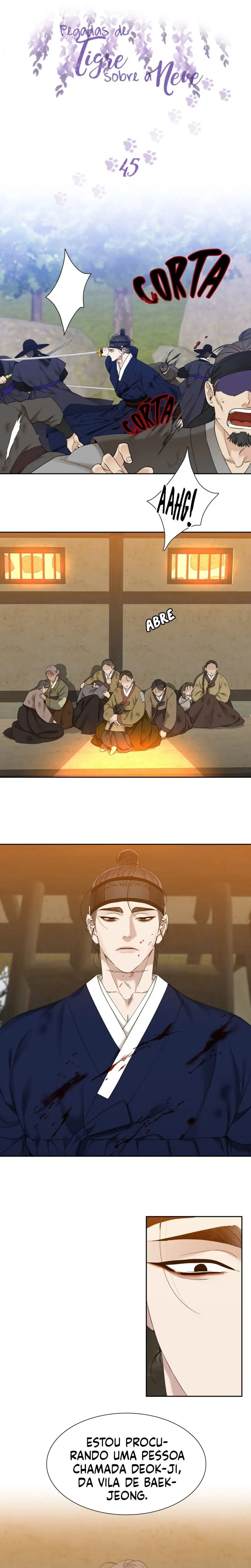 Pegadas De Tigre Sobre a Neve – Capítulo 45 Yaoi – Página 2