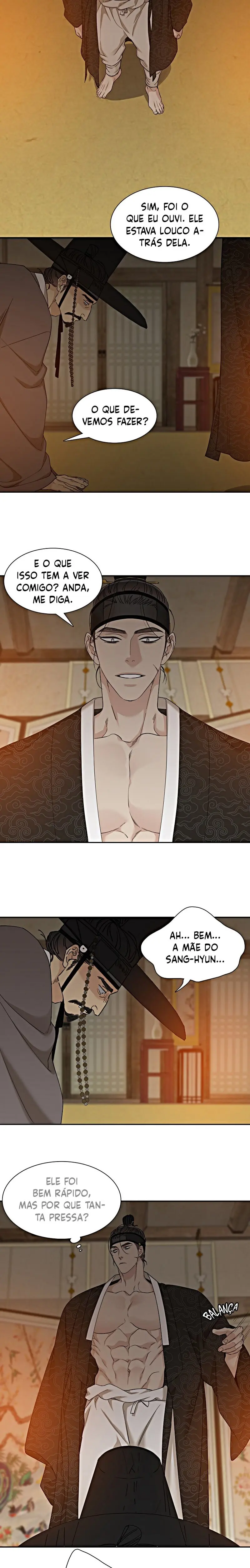 Pegadas De Tigre Sobre a Neve – Capítulo 46 Yaoi – Página 12