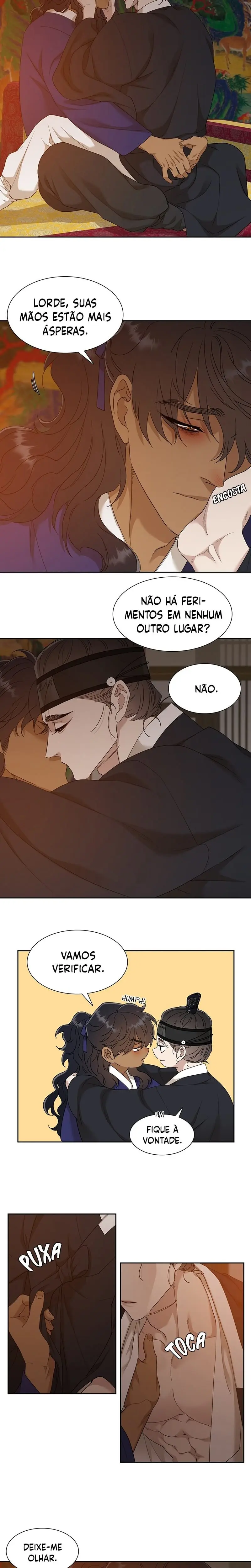 Pegadas De Tigre Sobre a Neve – Capítulo 47 Yaoi – Página 12