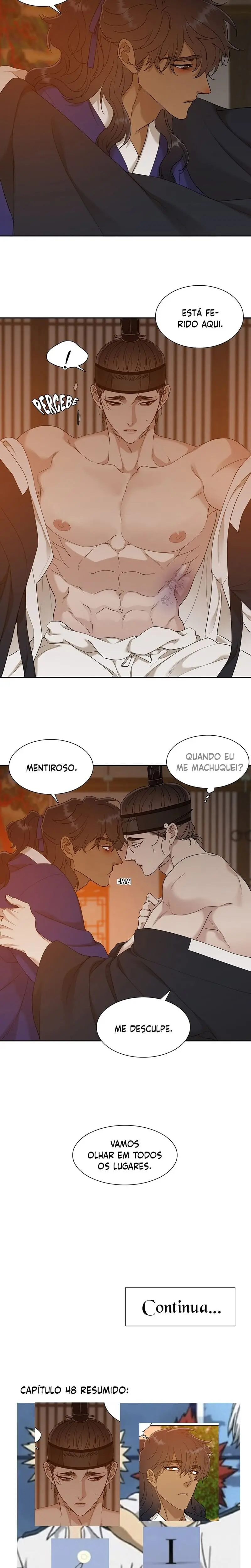 Pegadas De Tigre Sobre a Neve – Capítulo 47 Yaoi – Página 13