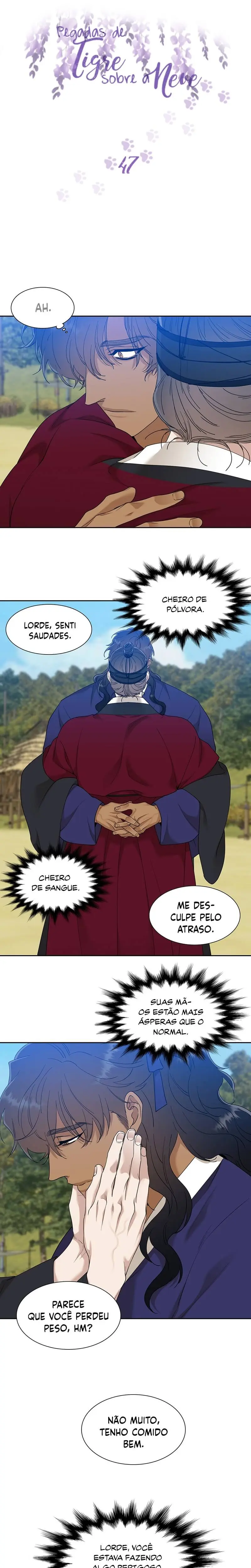 Pegadas De Tigre Sobre a Neve – Capítulo 47 Yaoi – Página 2
