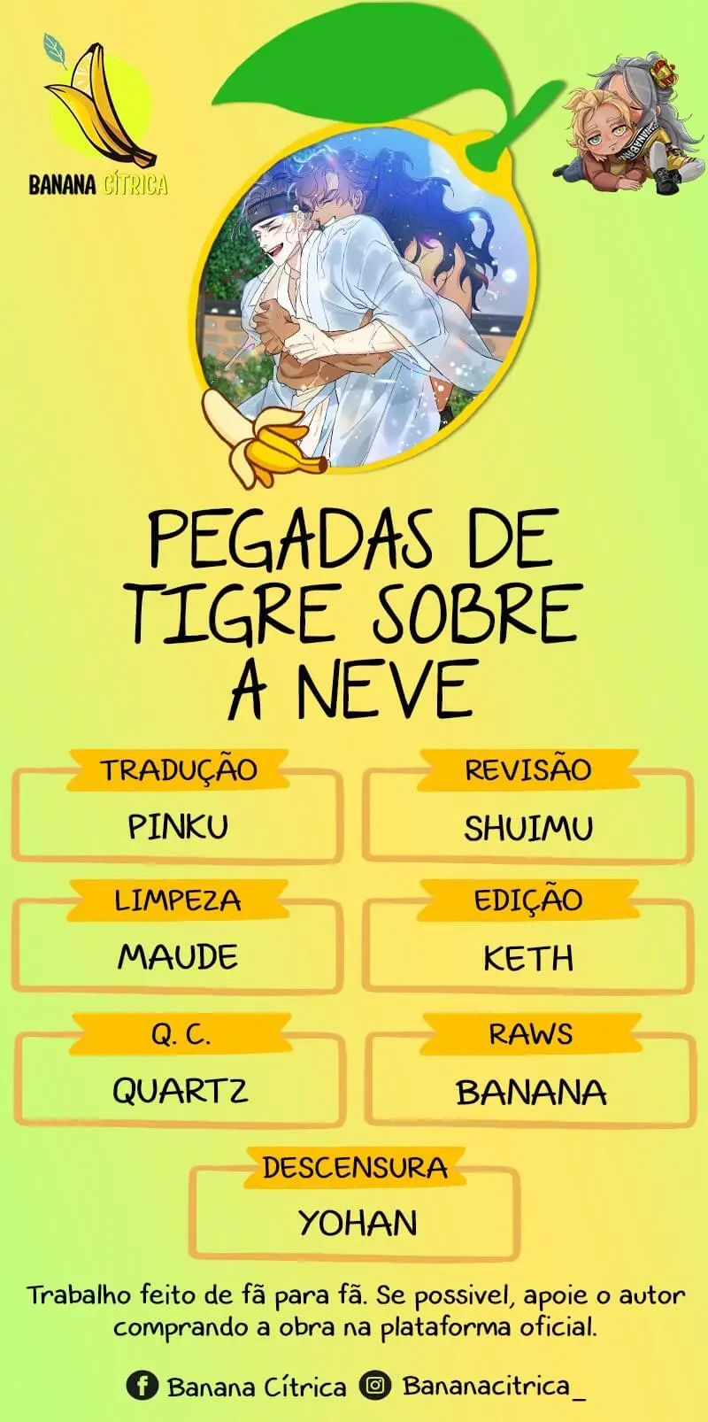 Pegadas De Tigre Sobre a Neve – Capítulo 48 Yaoi – Página 1