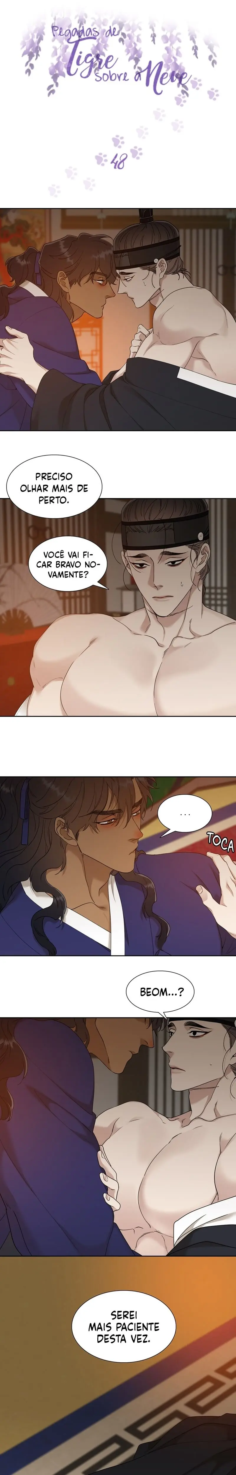 Pegadas De Tigre Sobre a Neve – Capítulo 48 Yaoi – Página 2