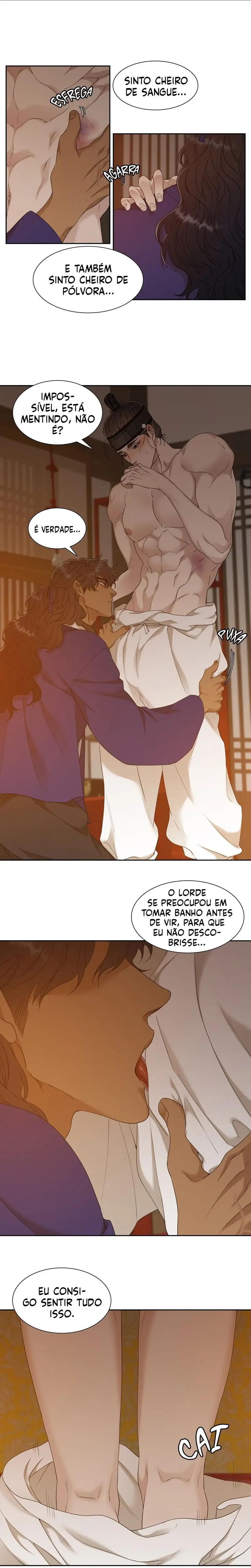 Pegadas De Tigre Sobre a Neve – Capítulo 48 Yaoi – Página 4