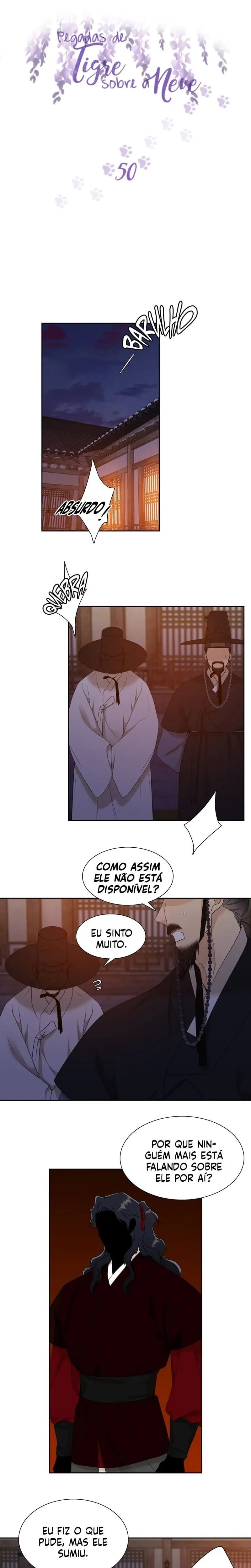 Pegadas De Tigre Sobre a Neve – Capítulo 50 Yaoi – Página 2