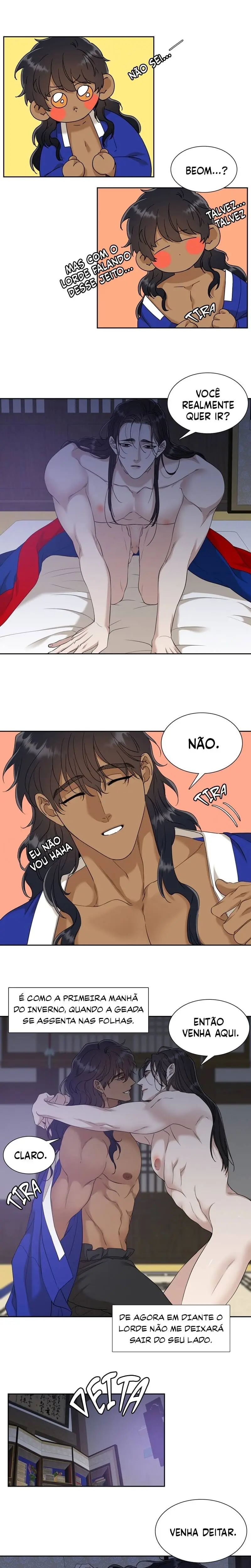 Pegadas De Tigre Sobre a Neve – Capítulo 50 Yaoi – Página 7