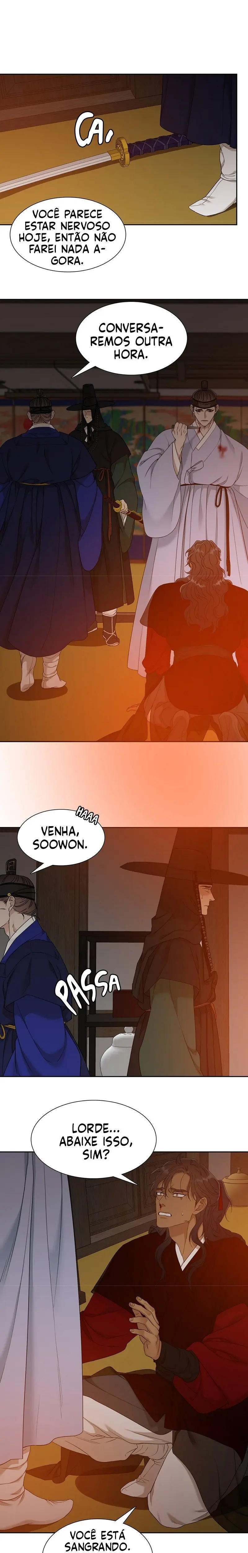 Pegadas De Tigre Sobre a Neve – Capítulo 53 Yaoi – Página 16