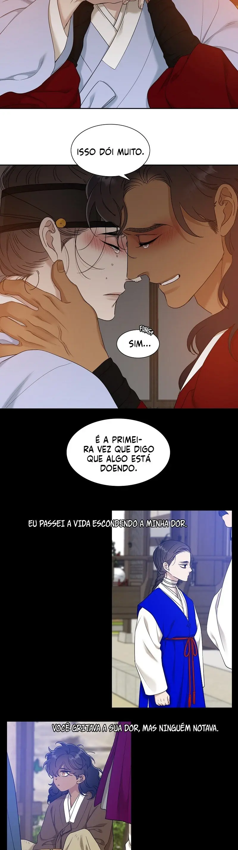 Pegadas De Tigre Sobre a Neve – Capítulo 54 Yaoi – Página 10