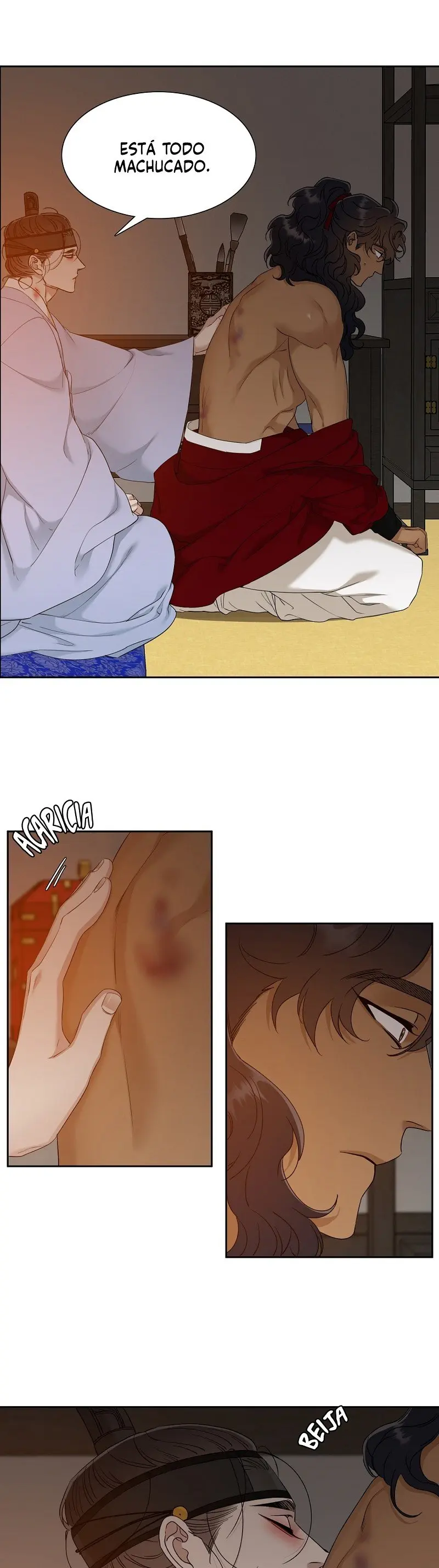 Pegadas De Tigre Sobre a Neve – Capítulo 54 Yaoi – Página 12