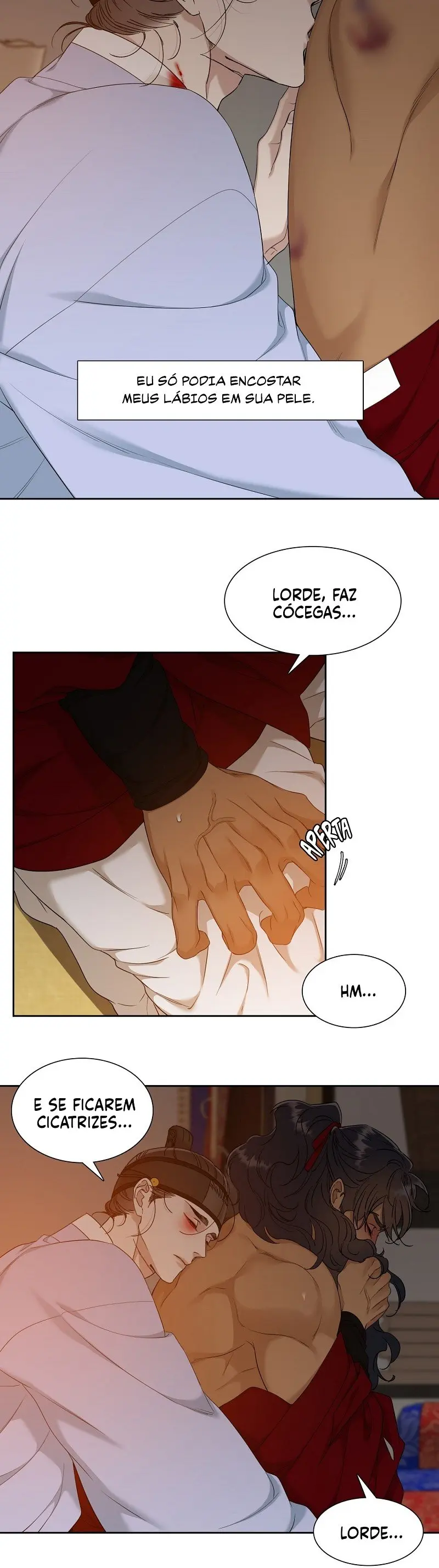 Pegadas De Tigre Sobre a Neve – Capítulo 54 Yaoi – Página 13