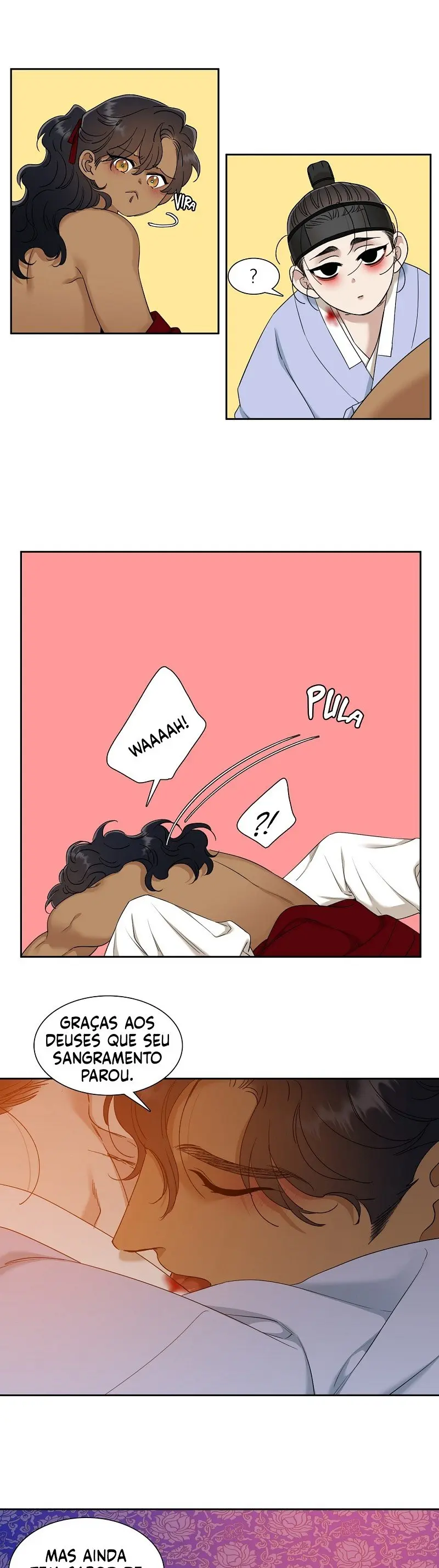 Pegadas De Tigre Sobre a Neve – Capítulo 54 Yaoi – Página 14