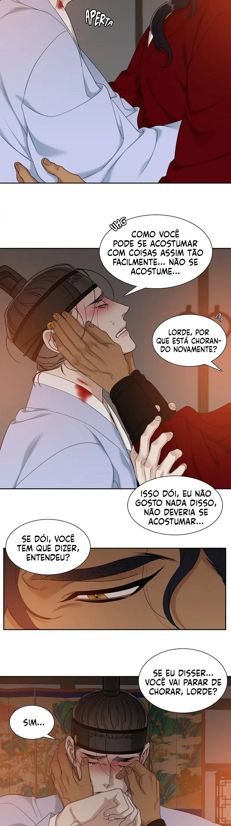 Pegadas De Tigre Sobre a Neve – Capítulo 54 Yaoi – Página 9