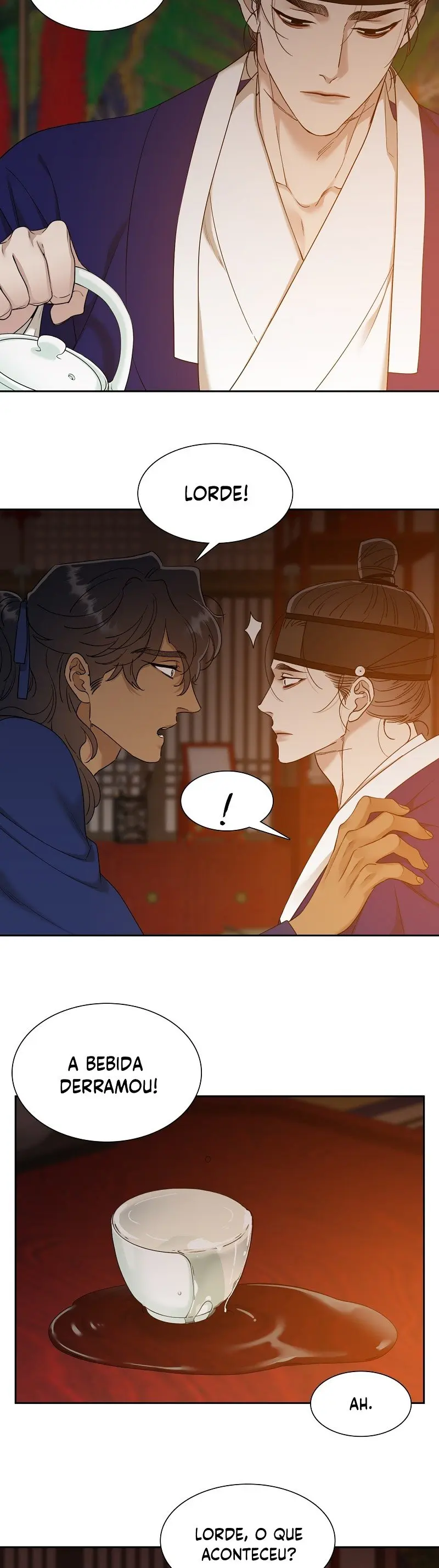 Pegadas De Tigre Sobre a Neve – Capítulo 55 Yaoi – Página 18