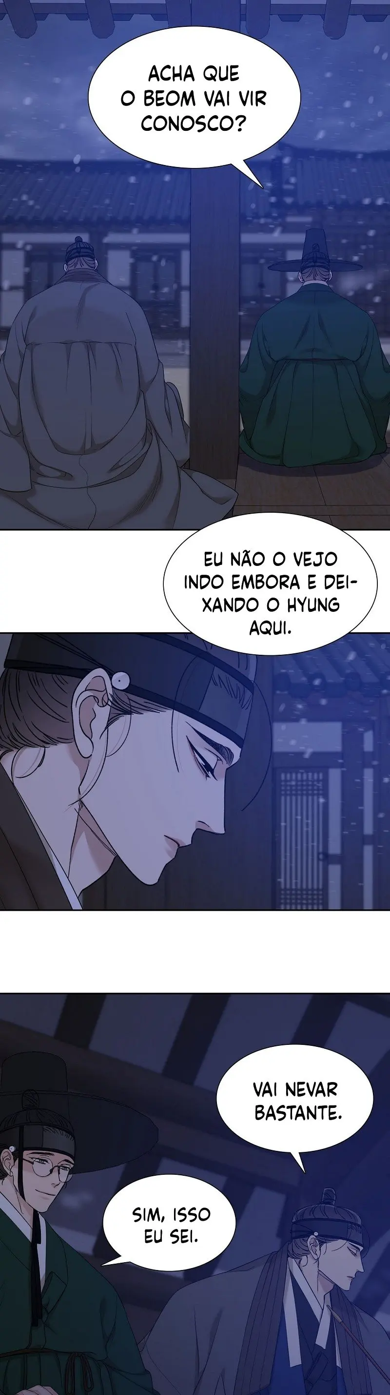 Pegadas De Tigre Sobre a Neve – Capítulo 57 Yaoi – Página 13