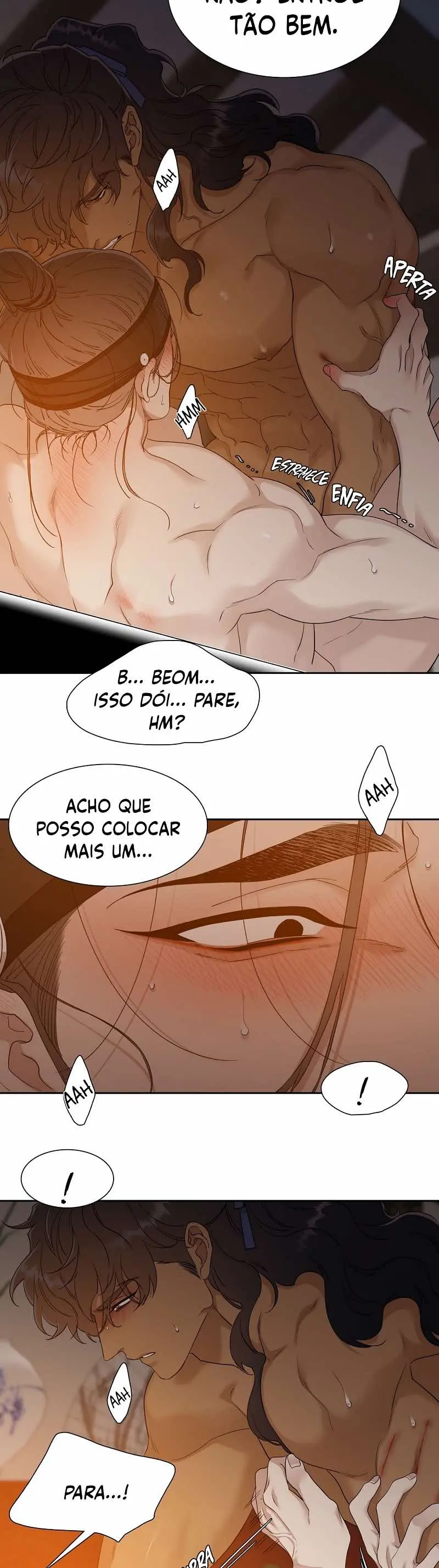 Pegadas De Tigre Sobre a Neve – Capítulo 58 Yaoi – Página 10