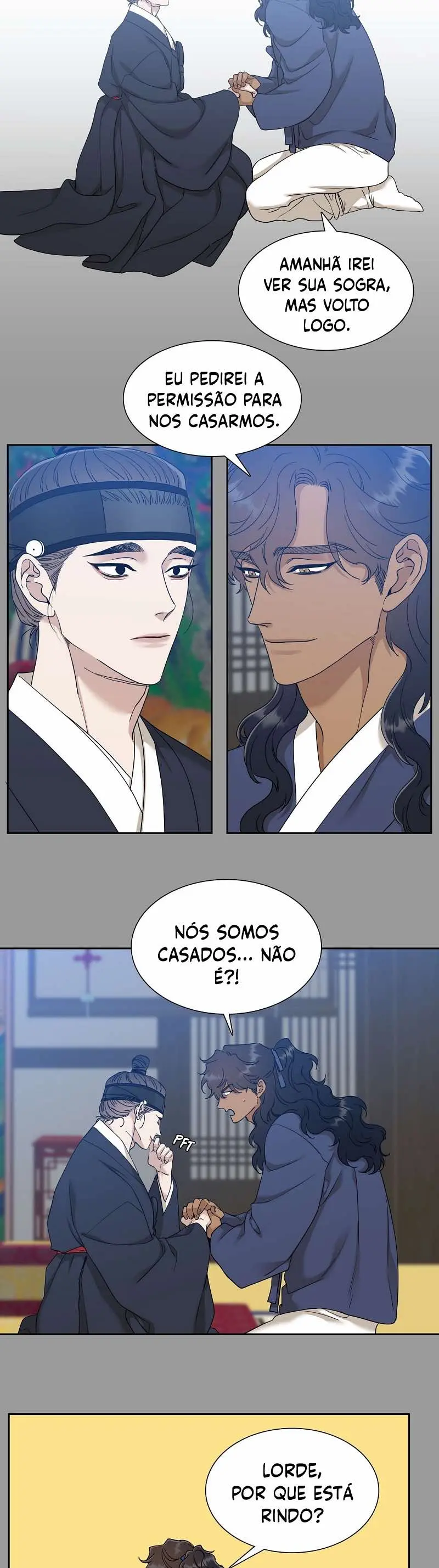 Pegadas De Tigre Sobre a Neve – Capítulo 58 Yaoi – Página 19