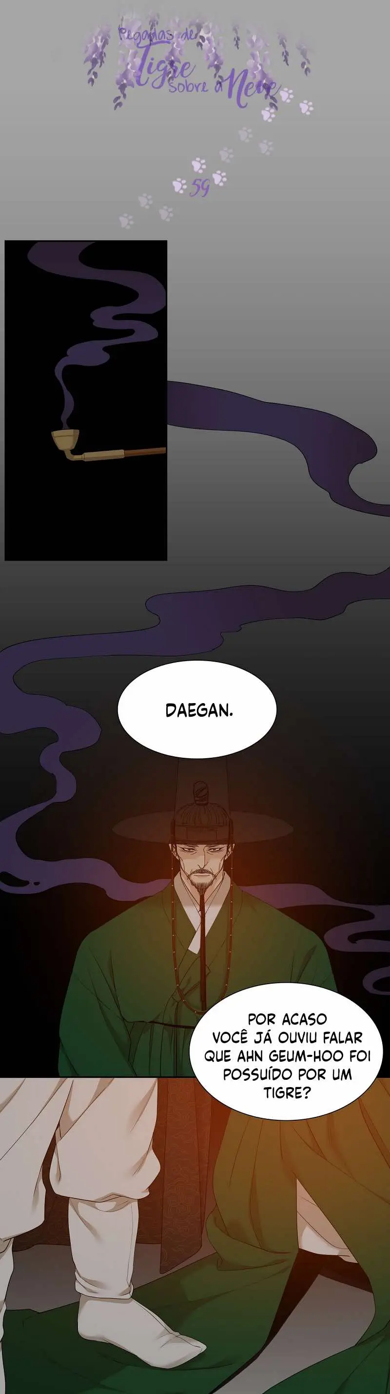 Pegadas De Tigre Sobre a Neve – Capítulo 59 Yaoi – Página 1