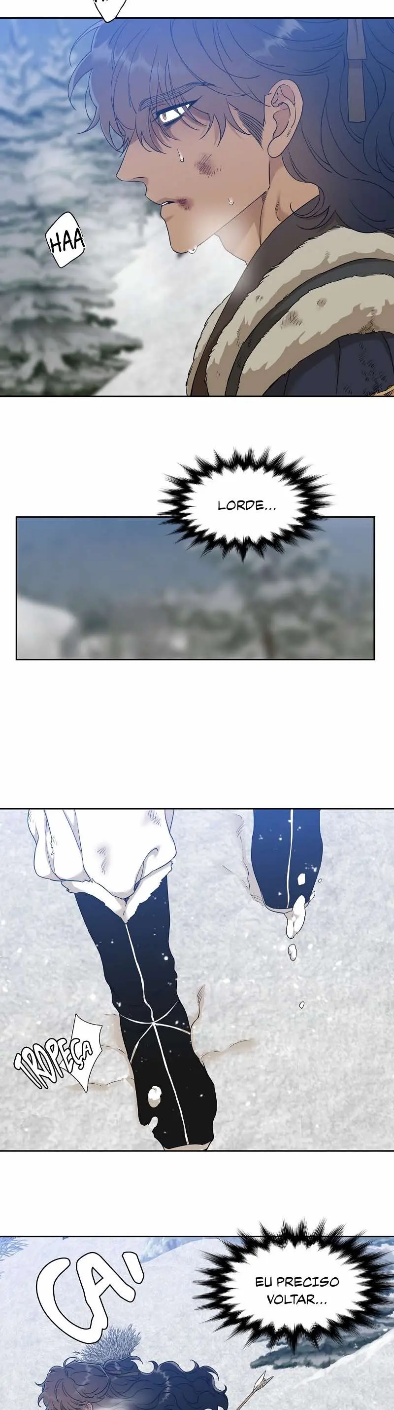 Pegadas De Tigre Sobre a Neve – Capítulo 59 Yaoi – Página 17