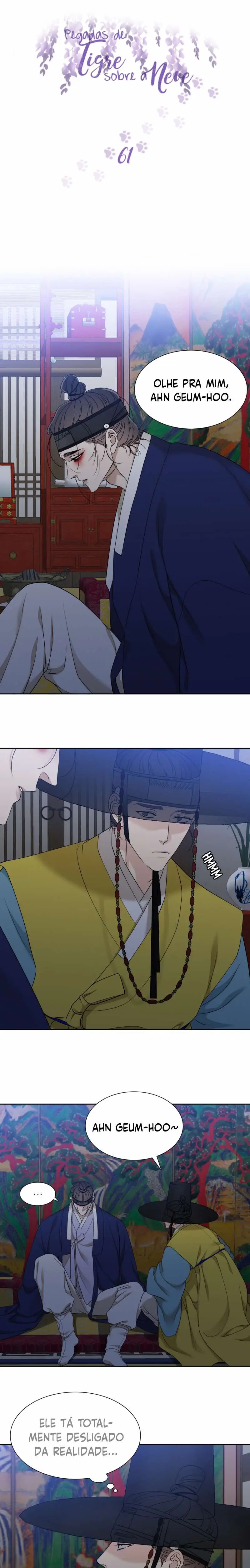 Pegadas De Tigre Sobre a Neve – Capítulo 61 Yaoi – Página 1