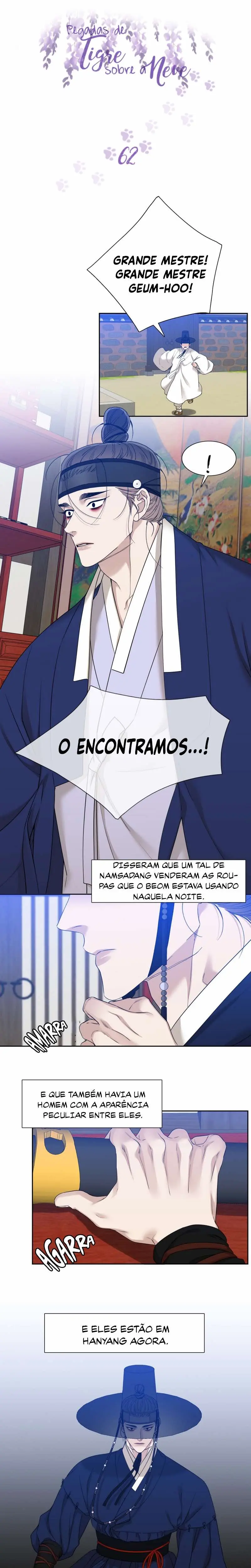 Pegadas De Tigre Sobre a Neve – Capítulo 62 Yaoi – Página 1