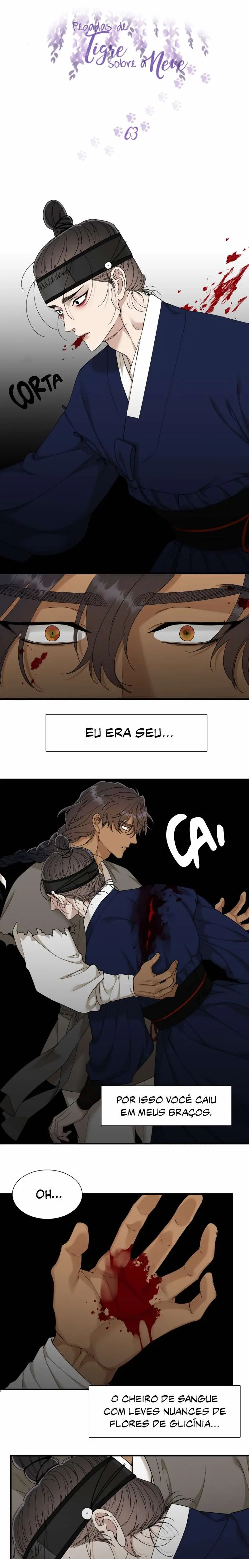 Pegadas De Tigre Sobre a Neve – Capítulo 63 Yaoi – Página 1