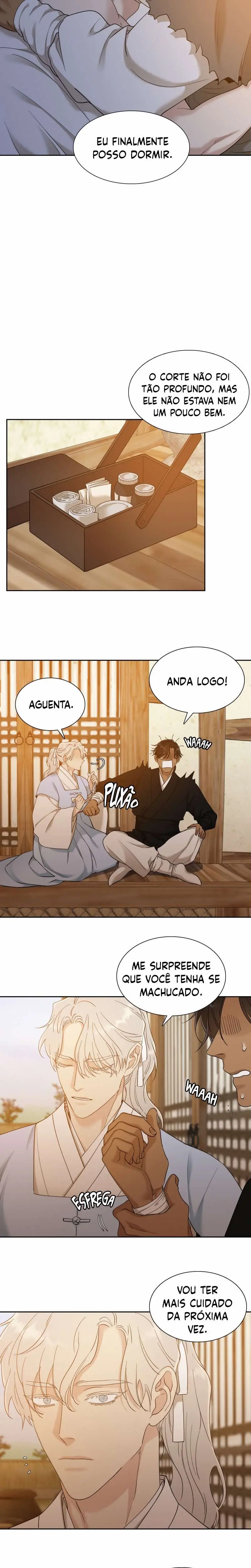 Pegadas De Tigre Sobre a Neve – Capítulo 63 Yaoi – Página 10