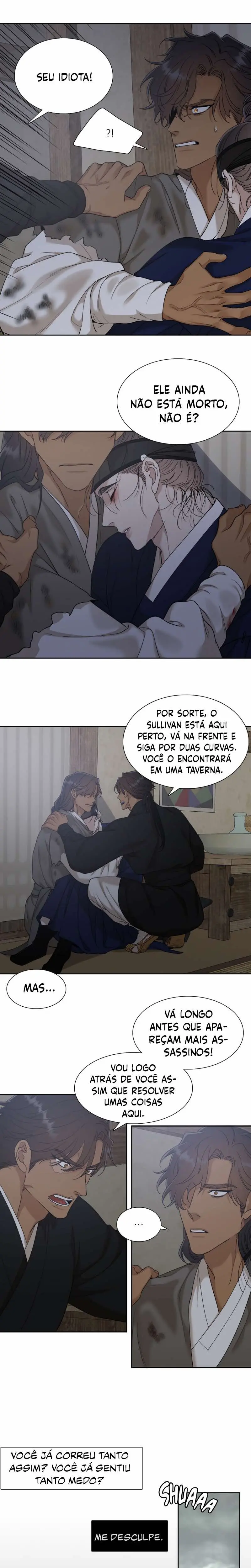 Pegadas De Tigre Sobre a Neve – Capítulo 63 Yaoi – Página 5