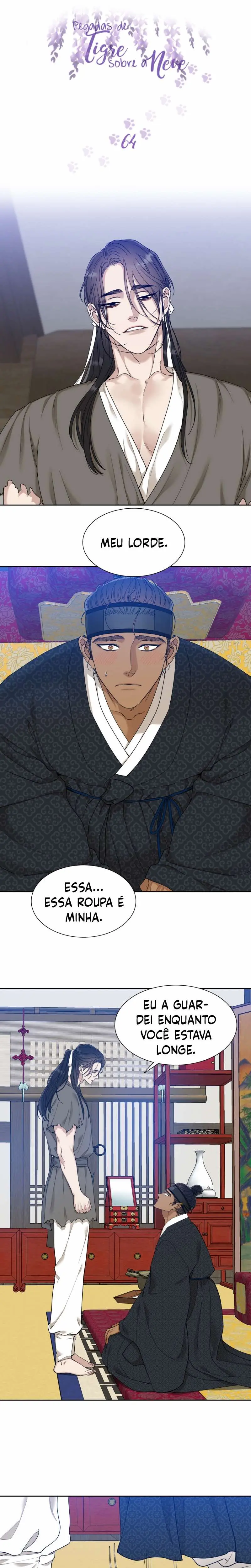 Pegadas De Tigre Sobre a Neve – Capítulo 64 Yaoi – Página 1