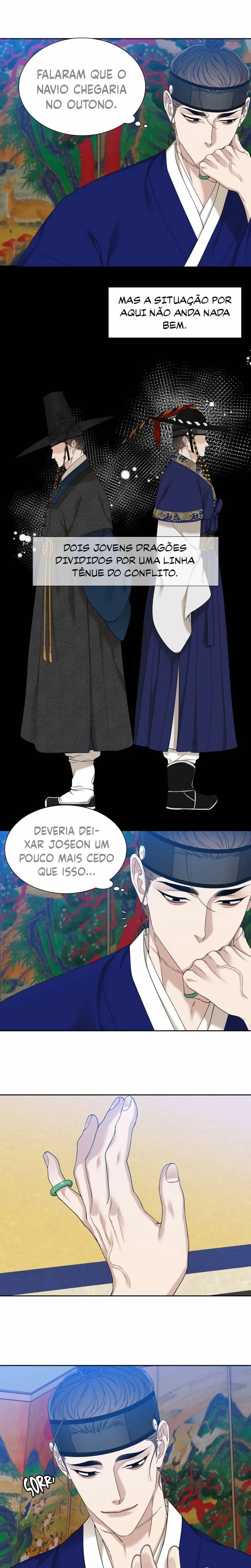 Pegadas De Tigre Sobre a Neve – Capítulo 66 Yaoi – Página 6