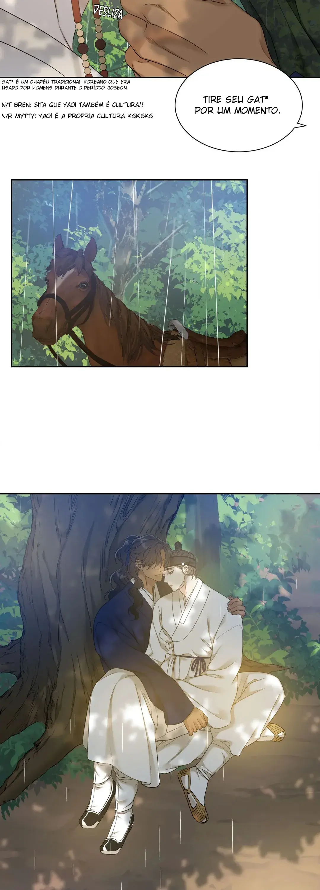 Pegadas De Tigre Sobre a Neve – Capítulo 67 Yaoi – Página 17