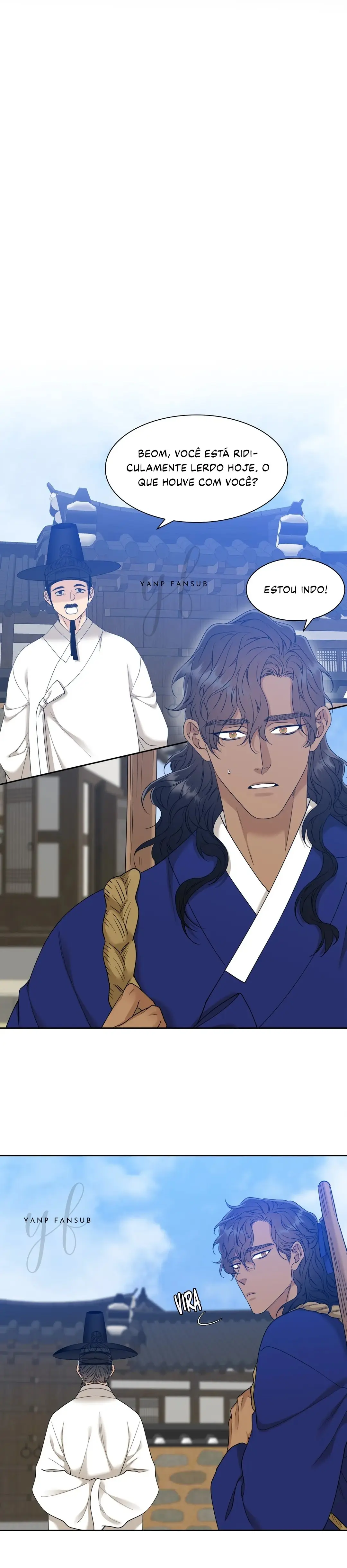 Pegadas De Tigre Sobre a Neve – Capítulo 68 Yaoi – Página 12