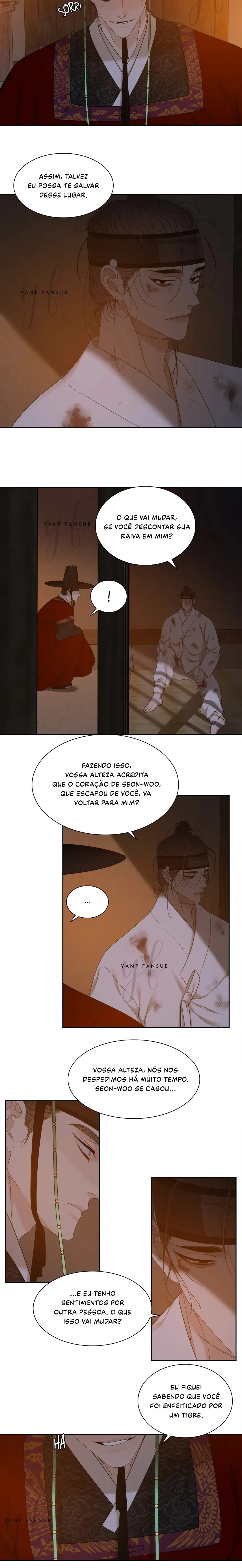 Pegadas De Tigre Sobre a Neve – Capítulo 69 Yaoi – Página 15