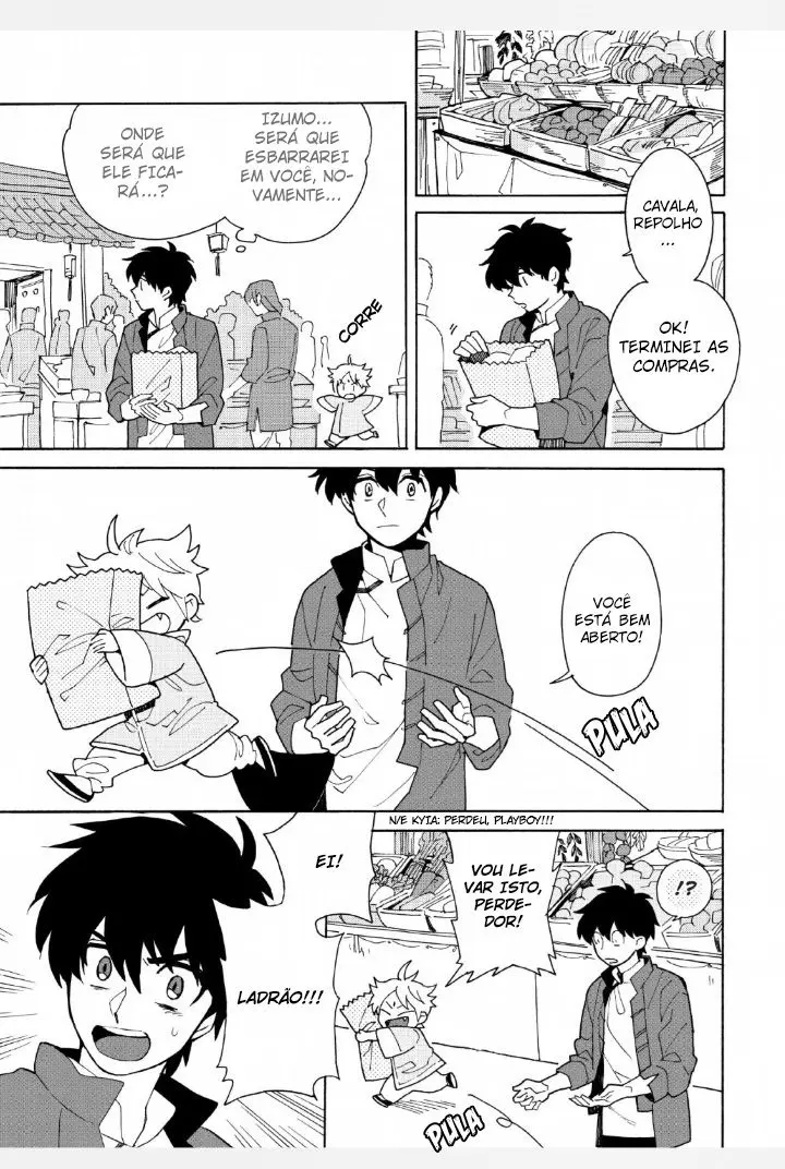 Pergaminho de imagem desbotada – Capítulo 01 Yaoi – Página 12