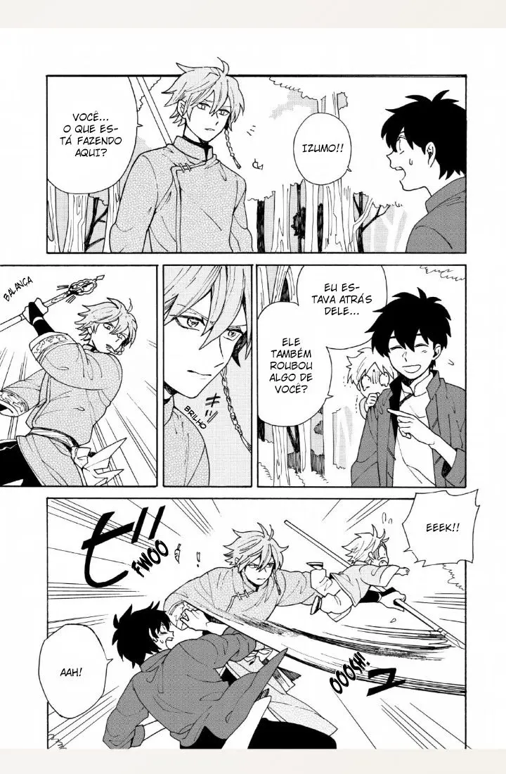 Pergaminho de imagem desbotada – Capítulo 01 Yaoi – Página 14