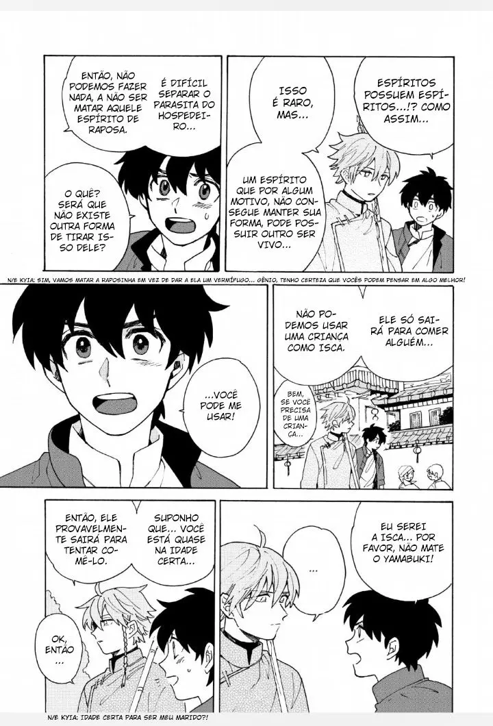 Pergaminho de imagem desbotada – Capítulo 01 Yaoi – Página 28