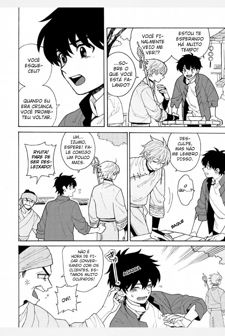 Pergaminho de imagem desbotada – Capítulo 01 Yaoi – Página 9