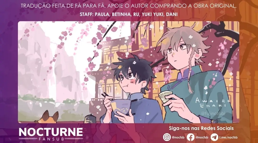 Pergaminho de imagem desbotada – Capítulo 03 Yaoi – Página 1