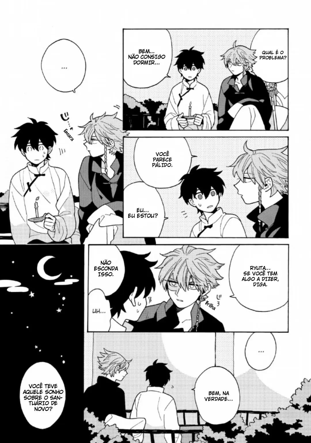 Pergaminho de imagem desbotada – Capítulo 03 Yaoi – Página 22