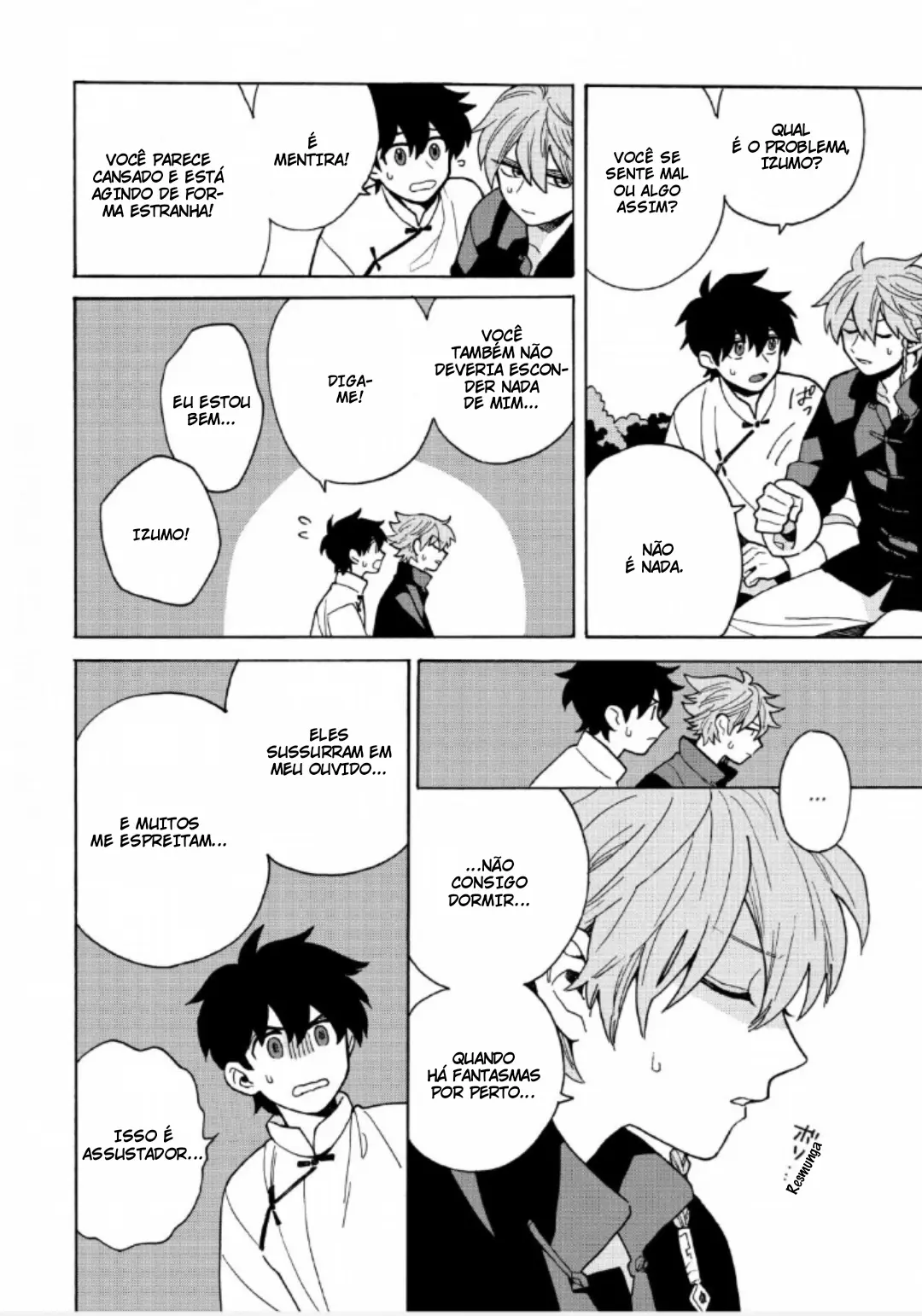 Pergaminho de imagem desbotada – Capítulo 03 Yaoi – Página 27