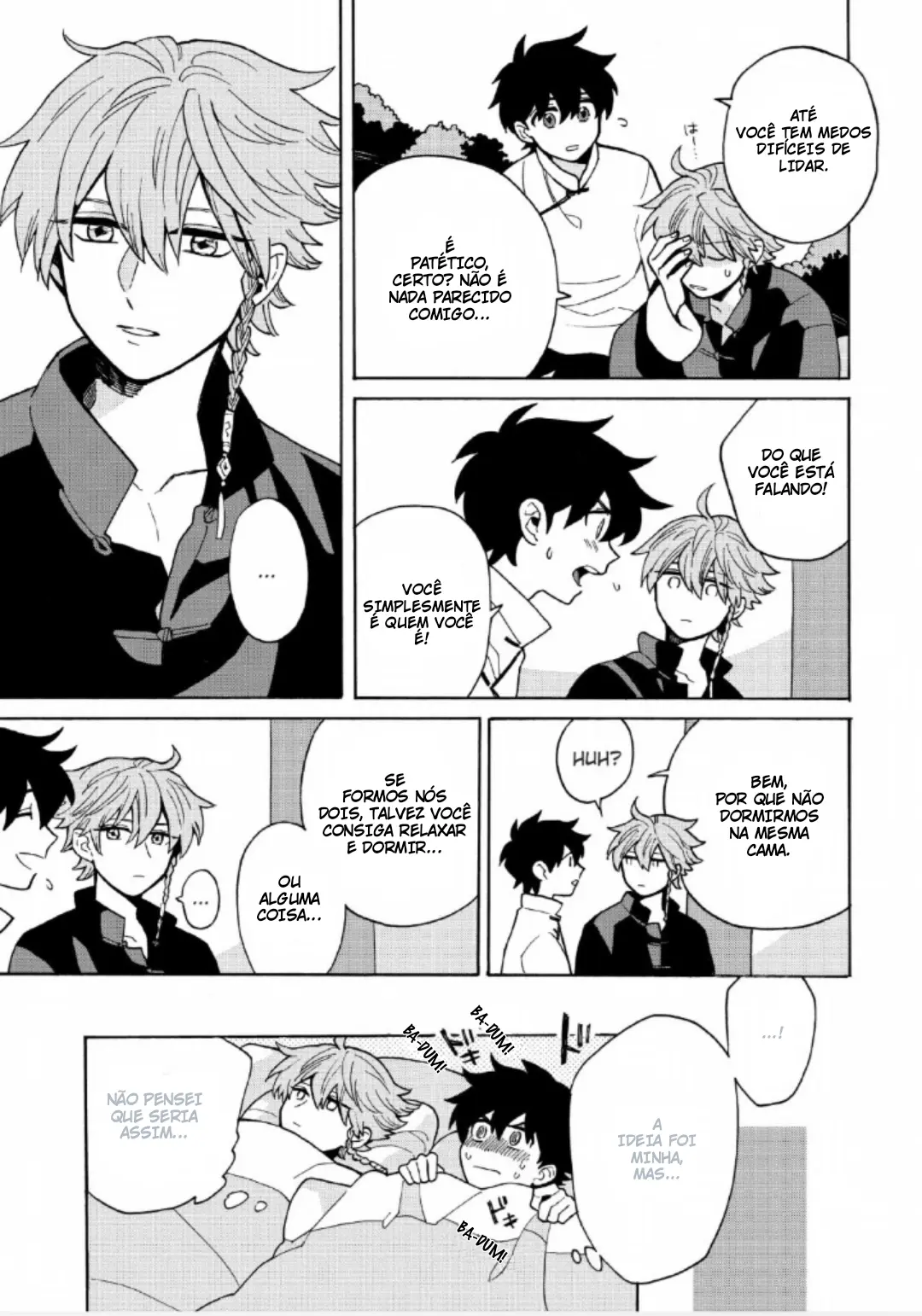 Pergaminho de imagem desbotada – Capítulo 03 Yaoi – Página 28