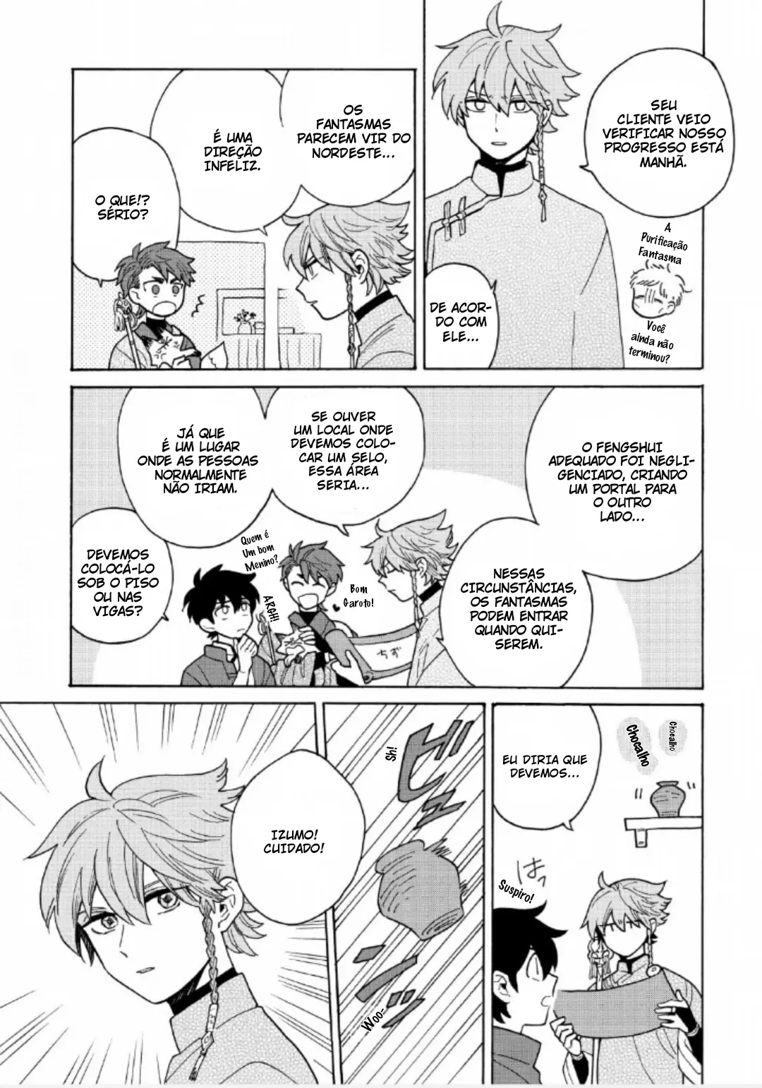 Pergaminho de imagem desbotada – Capítulo 03 Yaoi – Página 32