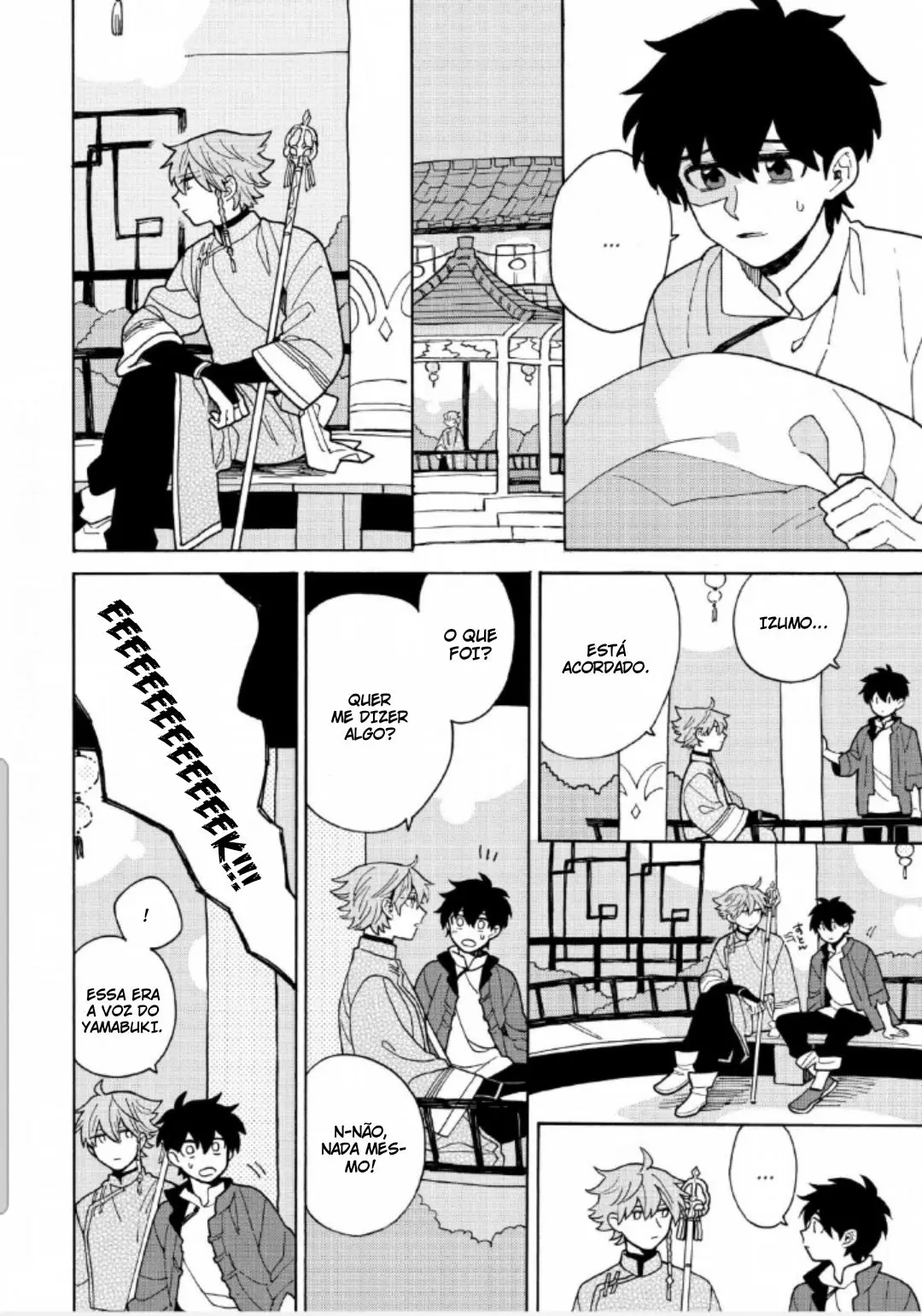 Pergaminho de imagem desbotada – Capítulo 03 Yaoi – Página 9