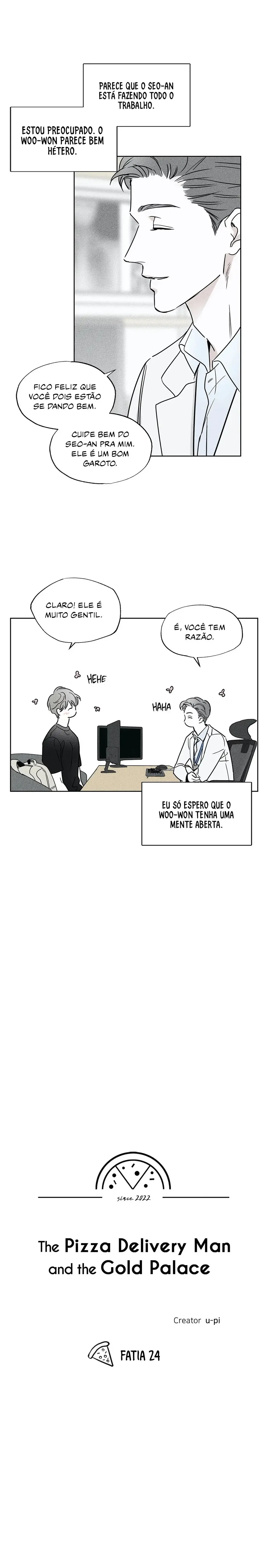 Pizza Delivery Guy and The Gold Palace – Capítulo 24 Yaoi – Página 12