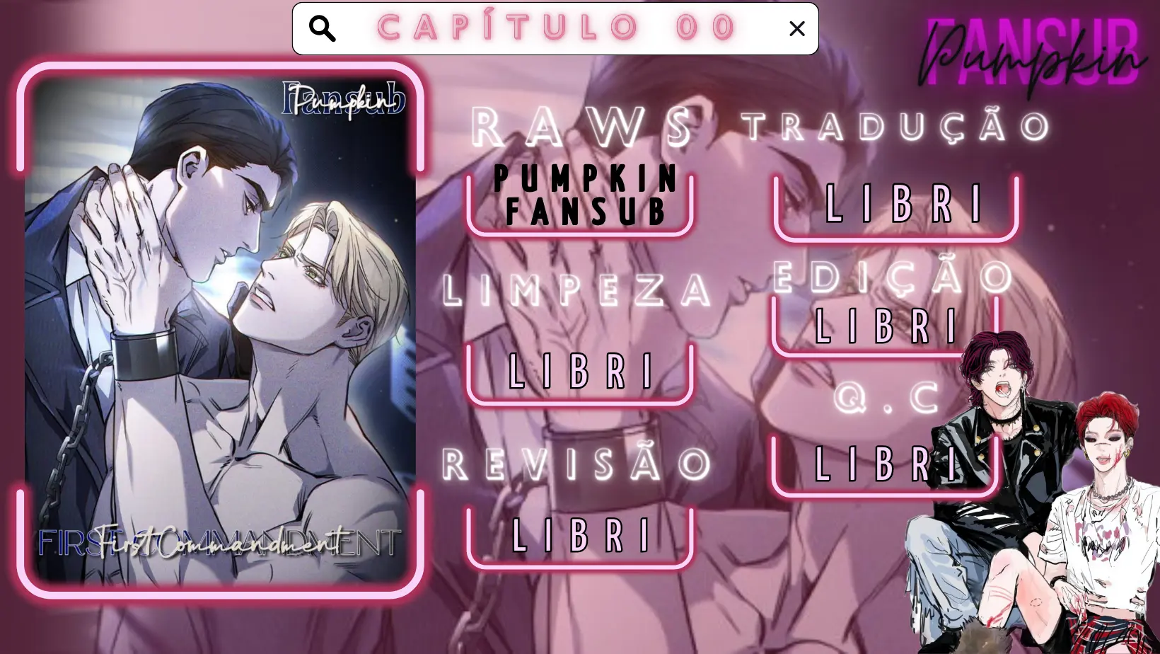 Primeiro comando – Capítulo 00 Yaoi – Página 1