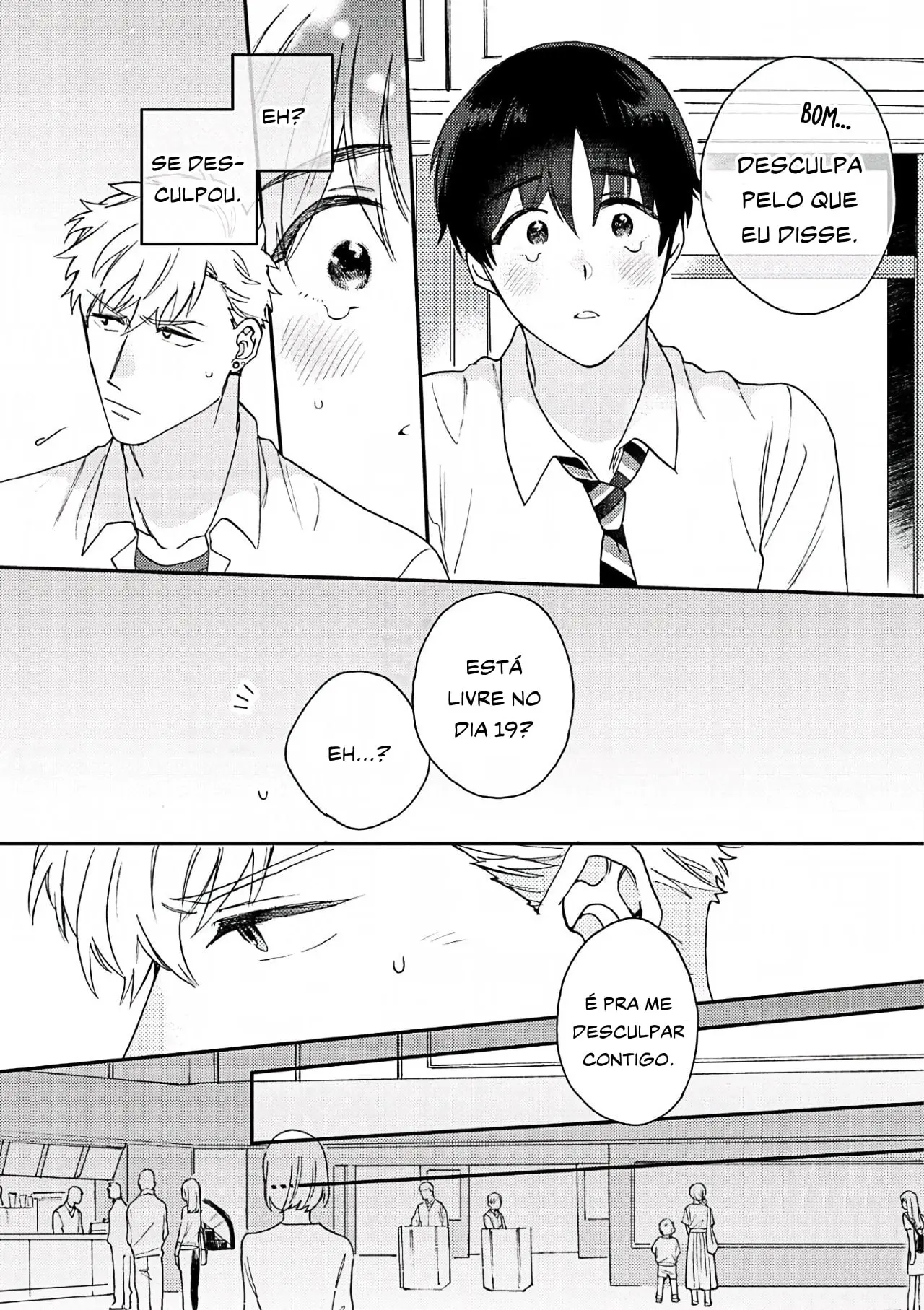 Primeiro Encontro Amoroso – Capítulo 02 Yaoi – Página 14