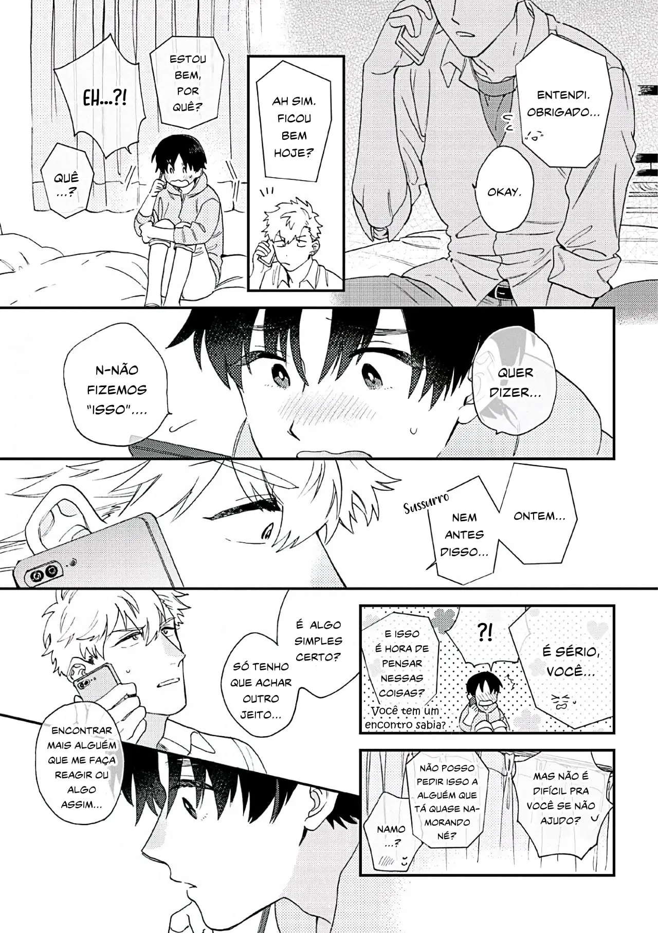 Primeiro Encontro Amoroso – Capítulo 03 Yaoi – Página 14