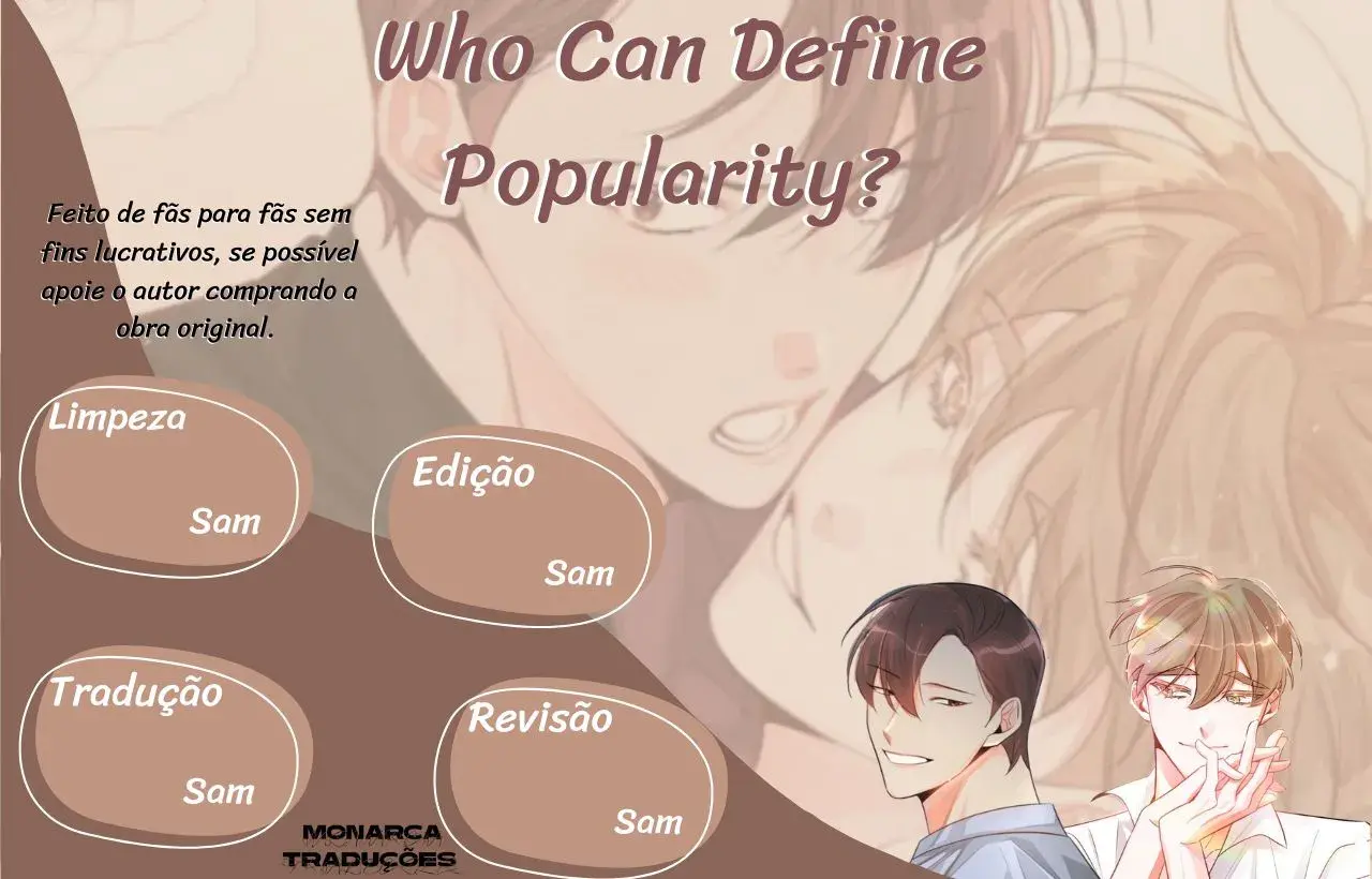 Quem pode definir popularidade? – Capítulo 01 Yaoi – Página 1