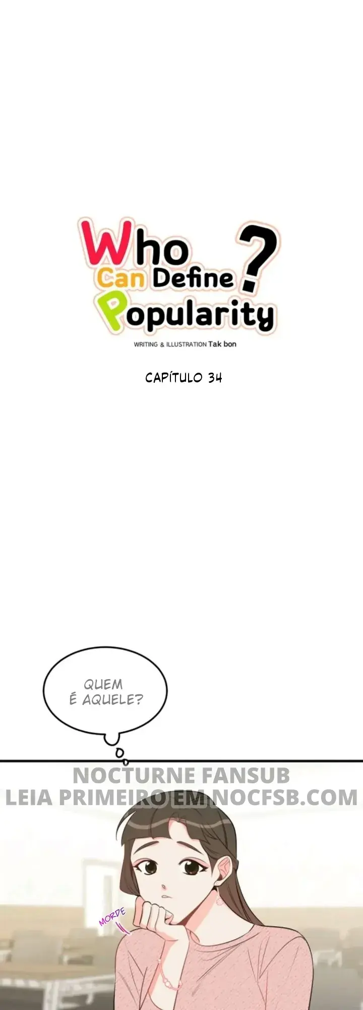 Quem pode definir popularidade? – Capítulo 34 Yaoi – Página 14