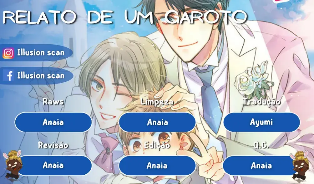 Relato de um Garoto – Capítulo Oneshot Yaoi – Página 1